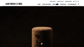 What Amorimcork.com website looks like in 2024 