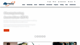 What Austmine.com.au website looks like in 2024 