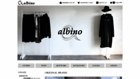 What Albino-sk.com website looks like in 2024 