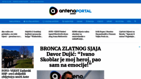 What Antenazadar.hr website looks like in 2024 