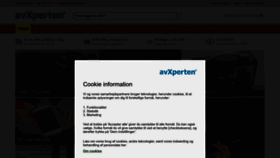 What Avxperten.dk website looks like in 2024 
