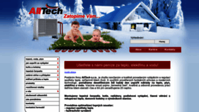 What Alltechsro.cz website looks like in 2024 