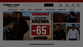 What Atlasformen.fr website looked like in 2024 (1 year ago)