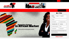 What Africa-business.com website looks like in 2024 