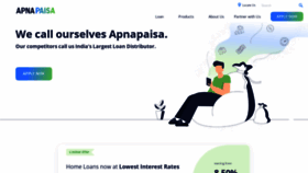 What Apnapaisa.com website looks like in 2024 