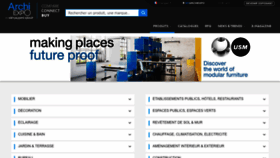 What Archiexpo.fr website looked like in 2024 (2 years ago)