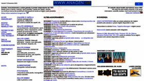 What Anagen.net website looks like in 2024 