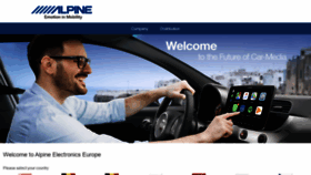 What Alpine-europe.com website looks like in 2024 