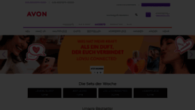 What Avon.de website looks like in 2024 