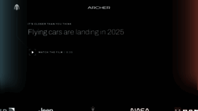 What Archer.com website looks like in 2024 