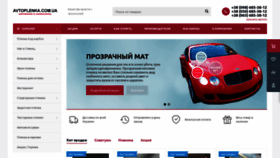 What Avtoplenka.com.ua website looks like in 2024 