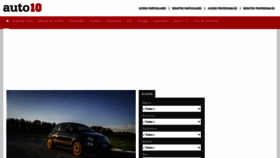 What Auto10.com website looks like in 2024 