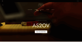 What As2ov.jp website looks like in 2024 