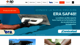 What Apresinas.com website looks like in 2024 