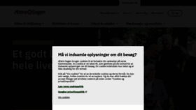 What Aeldresagen.dk website looks like in 2024 