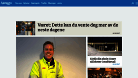 What Agderposten.no website looks like in 2024 