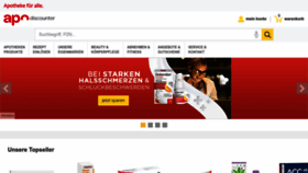 What Apodiscounter.de website looks like in 2024 