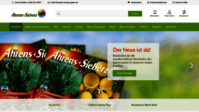 What As-garten.de website looks like in 2024 