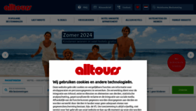 What Alltours.nl website looks like in 2024 