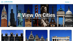 What Aviewoncities.com website looks like in 2024 