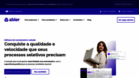 What Abler.com.br website looked like in 2024 (2 years ago)