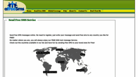 What Afreesms.com website looks like in 2024 