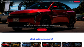 What Autocosmos.cl website looked like in 2024 (1 year ago)