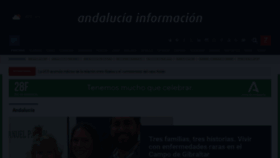 What Andaluciainformacion.es website looks like in 2024 