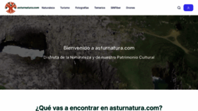 What Asturnatura.com website looks like in 2024 