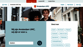 What Amsterdamumc.nl website looks like in 2024 