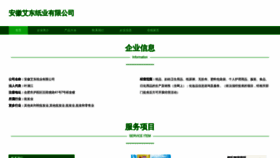 What Ahaidong.com website looks like in 2024 