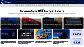 What Acheconcursos.com.br website looks like in 2024 