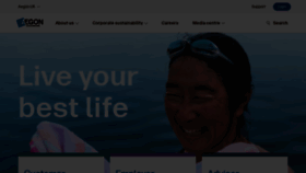 What Aegon.co.uk website looks like in 2024 