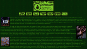 What Alchemy-works.com website looks like in 2024 