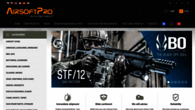 What Airsoftpro.cz website looks like in 2024 