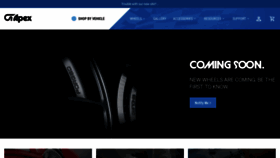 What Apexraceparts.com website looks like in 2024 
