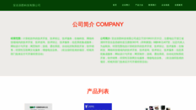 What Anjitianjun.com website looks like in 2024 