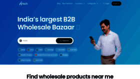What Anar.biz website looks like in 2024 