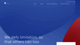 What Avanir.com website looks like in 2024 