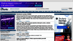 What Abclinuxu.cz website looks like in 2024 