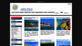 What Adielatravel.ro website looks like in 2024 