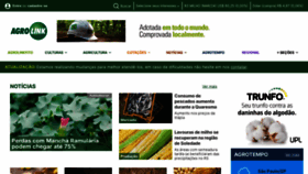 What Agrolink.com.br website looked like in 2024 (2 years ago)