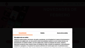 What Alfaguara.com website looks like in 2024 