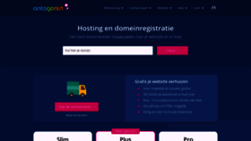 What Antagonist.nl website looks like in 2024 