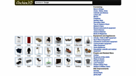 What Archive3d.net website looks like in 2024 