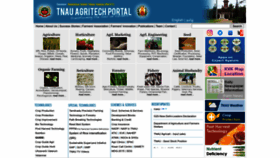 What Agritech.tnau.ac.in website looks like in 2024 