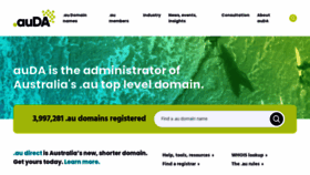 What Auda.org.au website looks like in 2024 