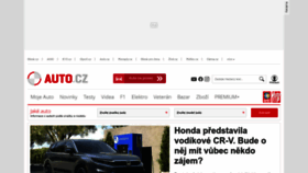 What Auto.cz website looks like in 2024 