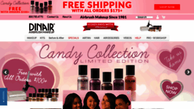 What Airbrushmakeup.com website looks like in 2024 