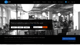 What Agencyspotter.com website looks like in 2024 
